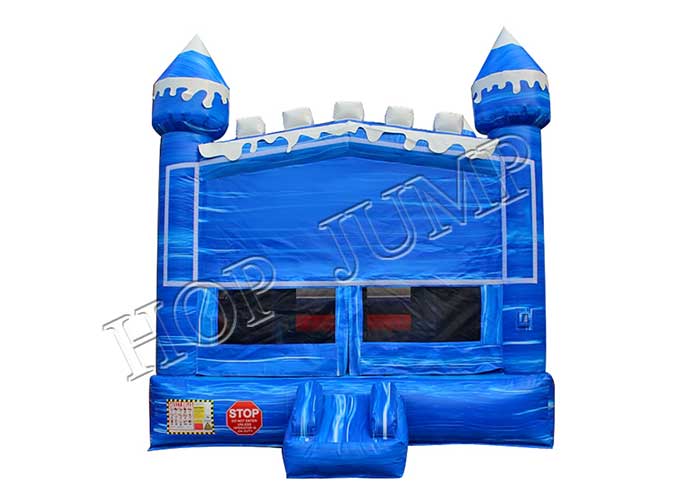 Marble inflatable bounce house pvc material top quality