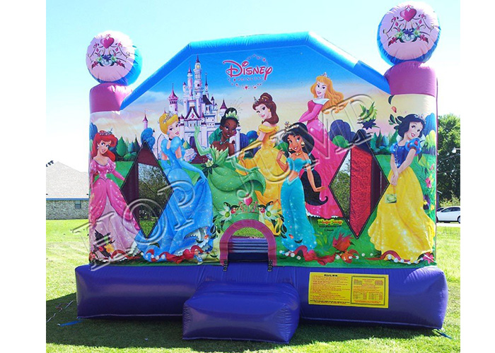 Princess Inflatable Bounce House Girl Happy Bouncing Castles Outdoor