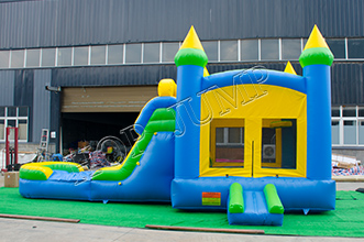 Factory price inflatable castle combo with slide inflatable bounce house for kids