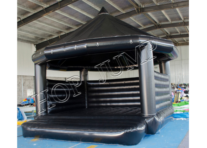 Black Bounce House Inflatable Jumper Bouncer For Outdoor
