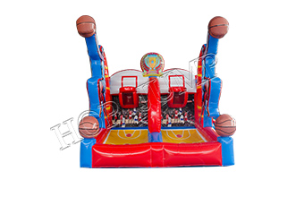 Inflatable basketball shooting interactive sport games