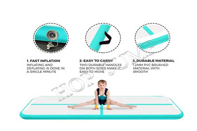 4m/5m/6m/8m/12m/15m inflatable air  track gymnastics inflatable airtrack air tumbling for sale