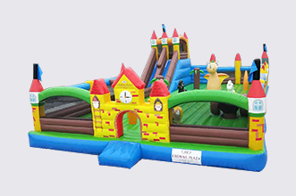 Outdoor big amusement park game toy inflatable playground