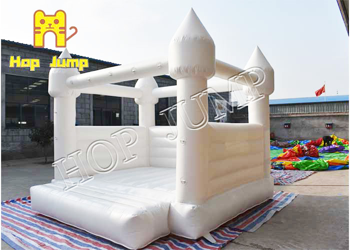 12ft bounce house white inflatable bouncy castle wedding party