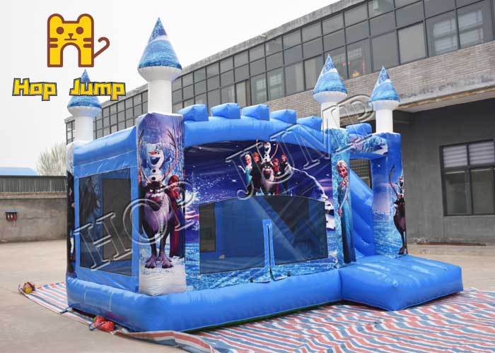 Bouncy castle frozen pricess bouncing kids play house