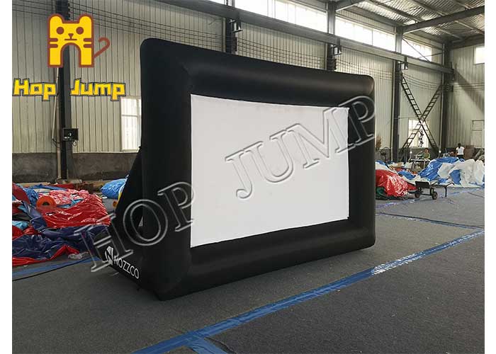 Advertising cinema projector inflatable movie screen club use