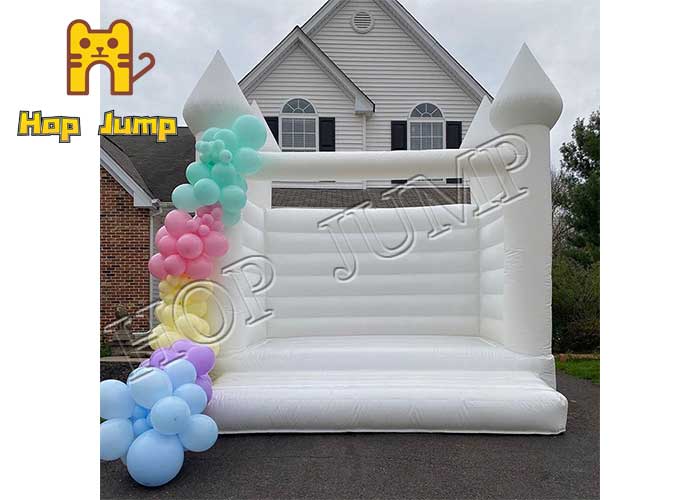 13ft white bounce house birthday party use inflatable bounce house