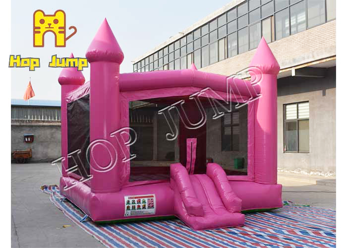 pink bounce house inflatable party bounce house commercial use